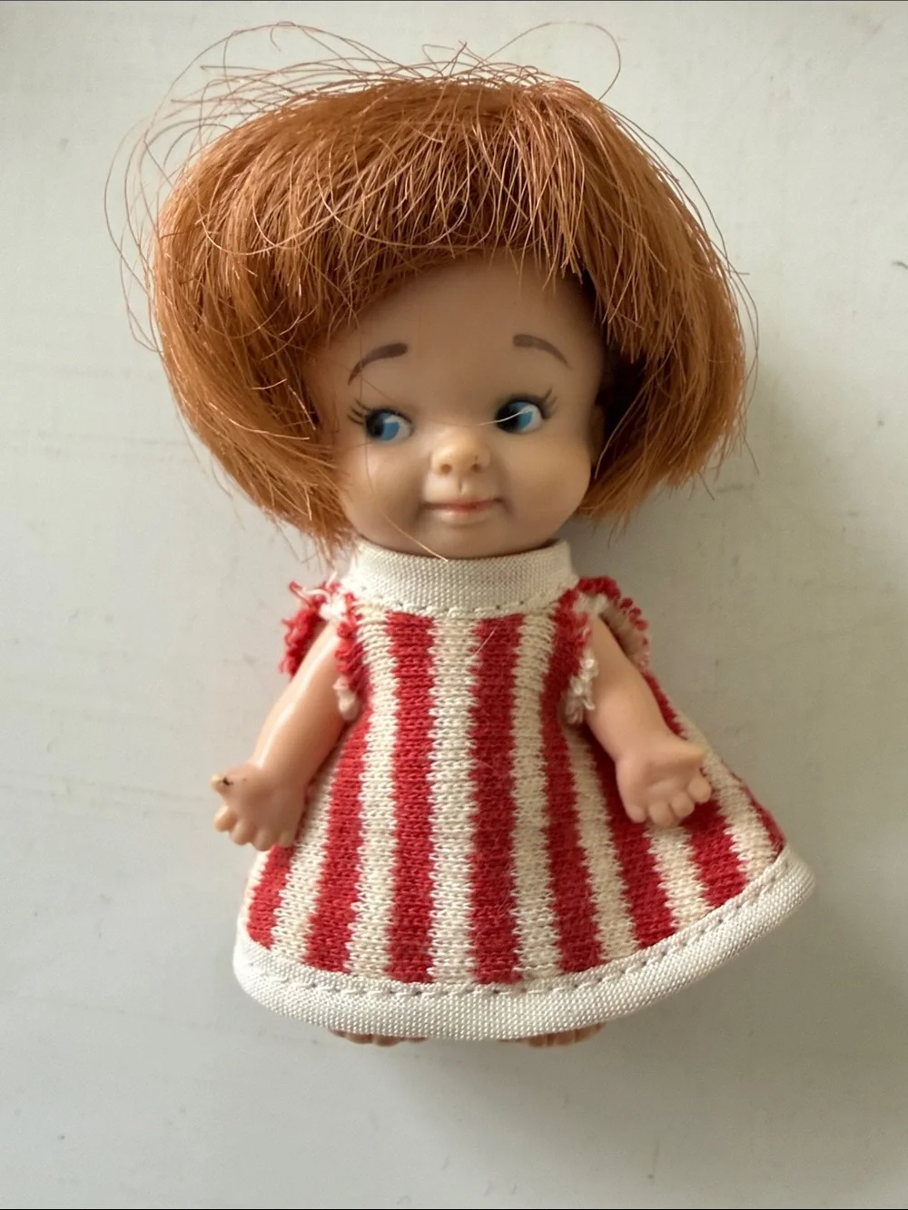 Vintage 1960s Uneeda Pee Wee Dolls Lot of 5